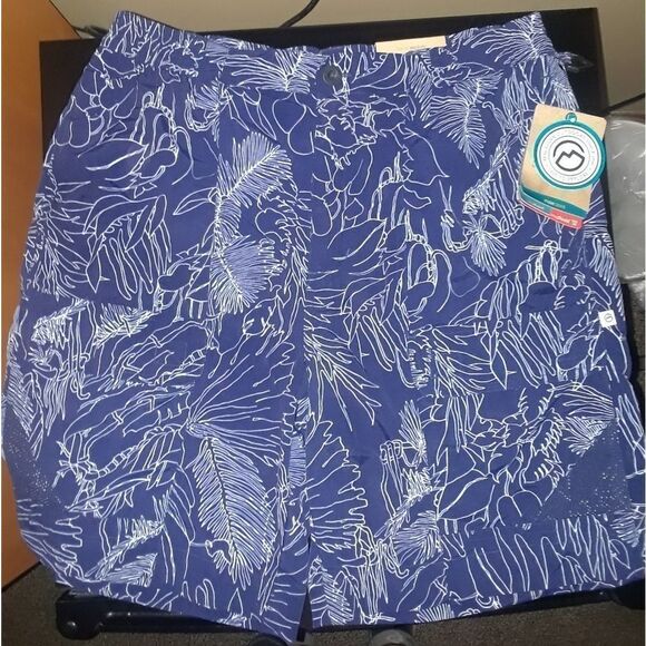 NWT Magellan Fish Gear blue shorts trunks - Picture 2 of 4